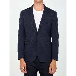 Blue wool jacket