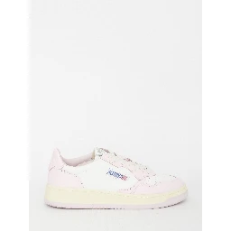 Medalist Leather Sneakers In Pink