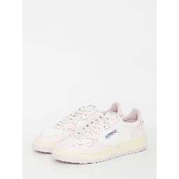 Medalist Leather Sneakers In Pink