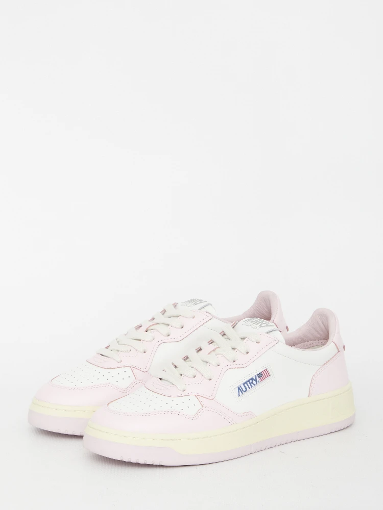 Medalist Leather Sneakers In Pink alternative