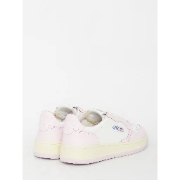 Medalist Leather Sneakers In Pink