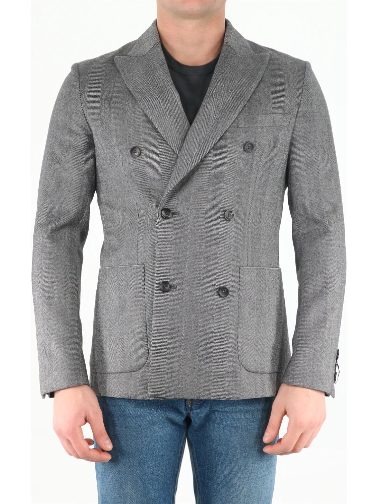 Grey wool jacket