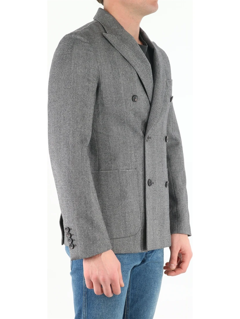 Grey wool jacket