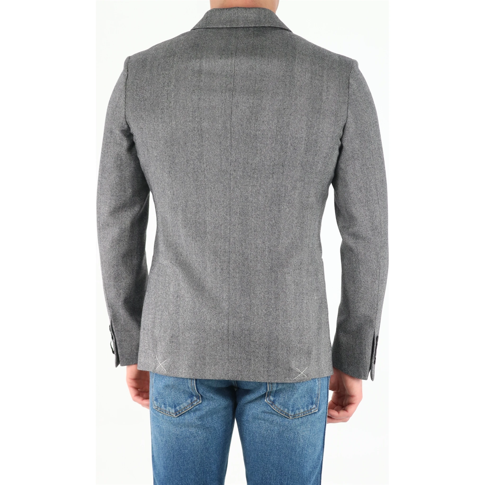 Grey wool jacket