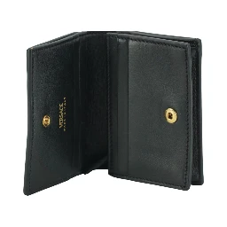 Brown Calf Leather Compact Wallet
