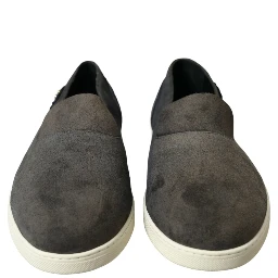 Blue Suede Caiman Men Loafers Slippers Shoes