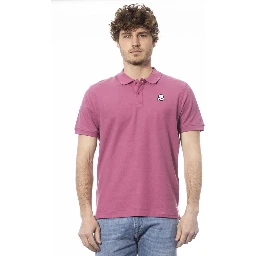 Purple Cotton Polo Shirt