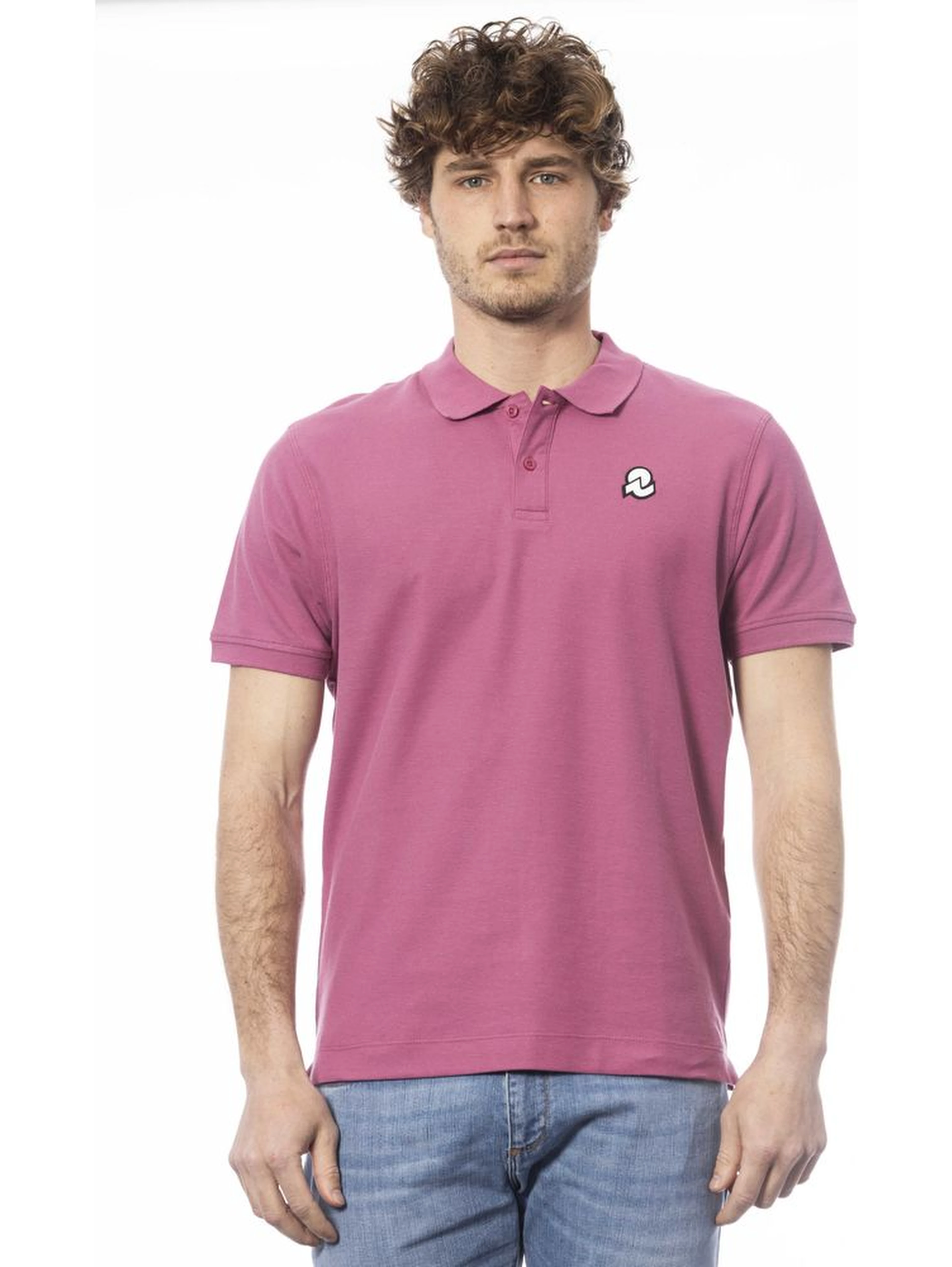 Purple Cotton Polo Shirt