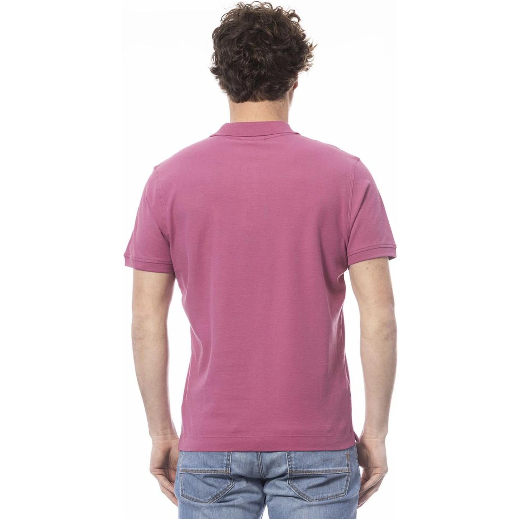Purple Cotton Polo Shirt