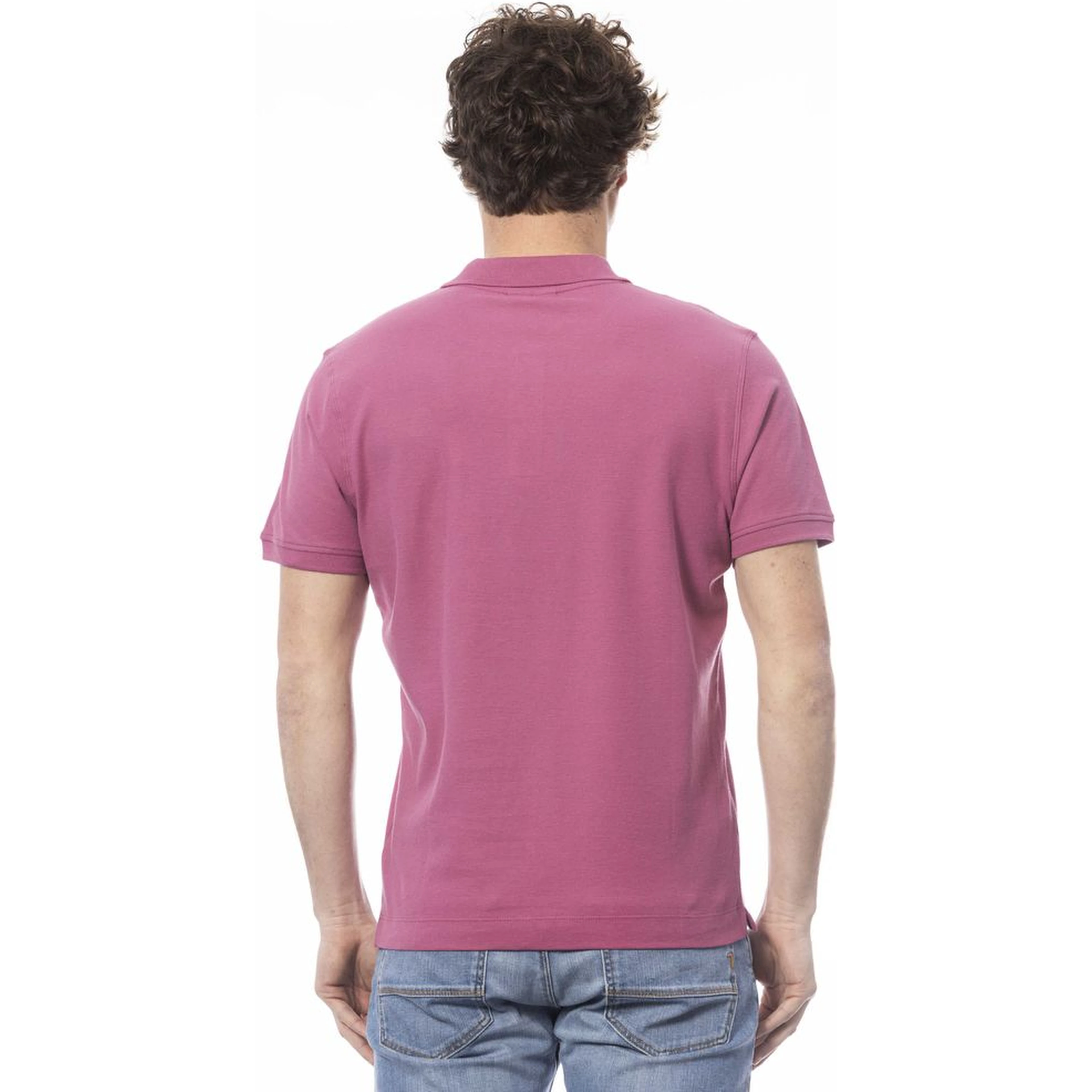 Purple Cotton Polo Shirt