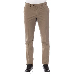 Brown Cotton Pant