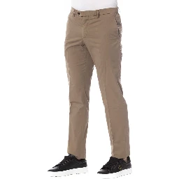 Brown Cotton Pant