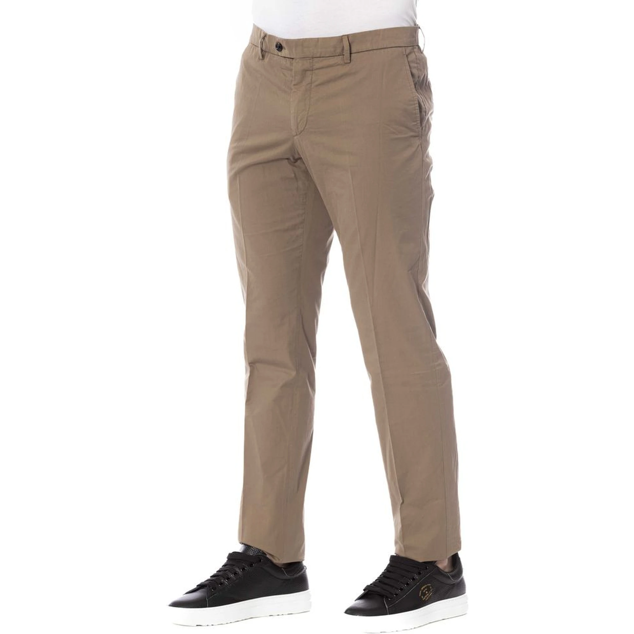 Brown Cotton Pant