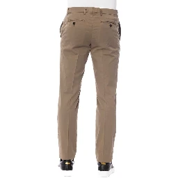 Brown Cotton Pant
