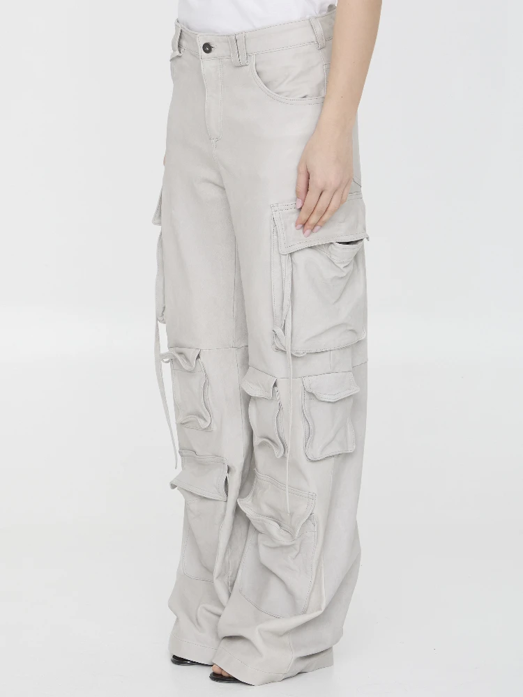 Leather cargo pants alternative