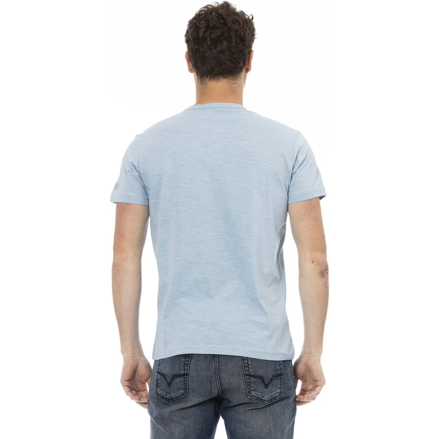 Light Blue Cotton T-Shirt