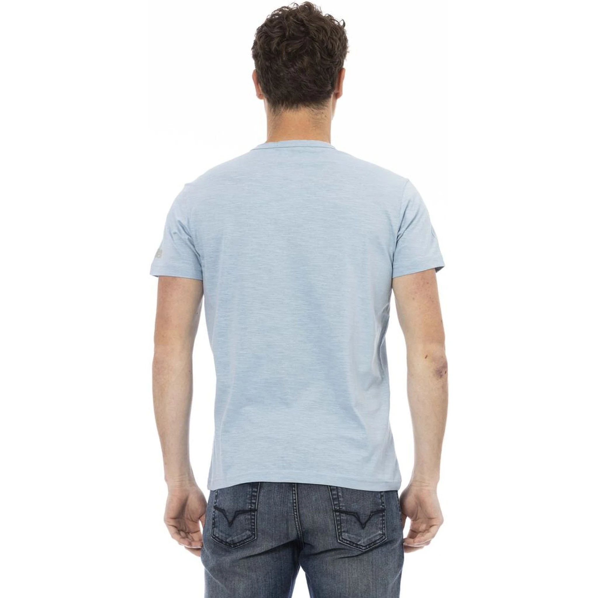 Light Blue Cotton T-Shirt