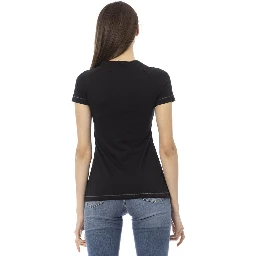 Black Cotton T-Shirt