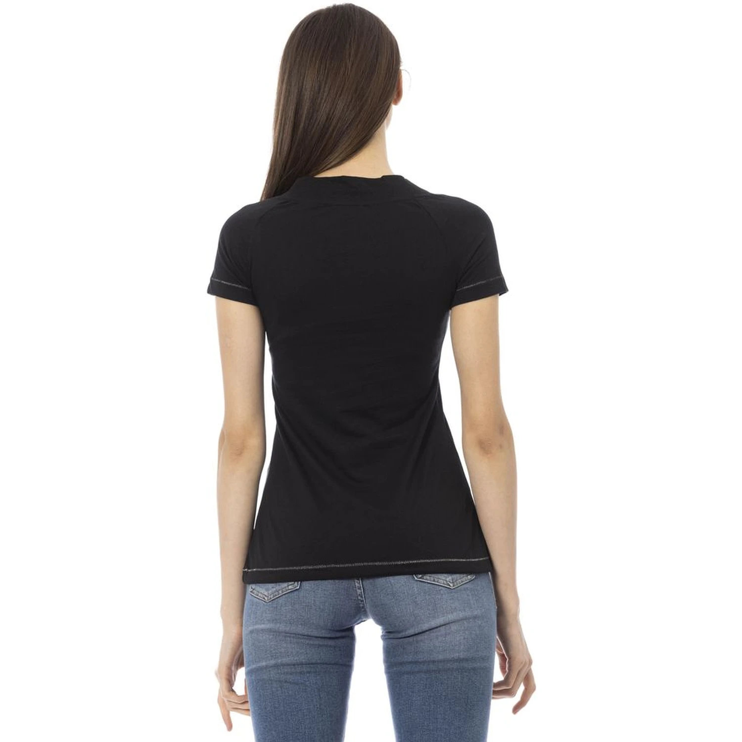 Black Cotton T-Shirt