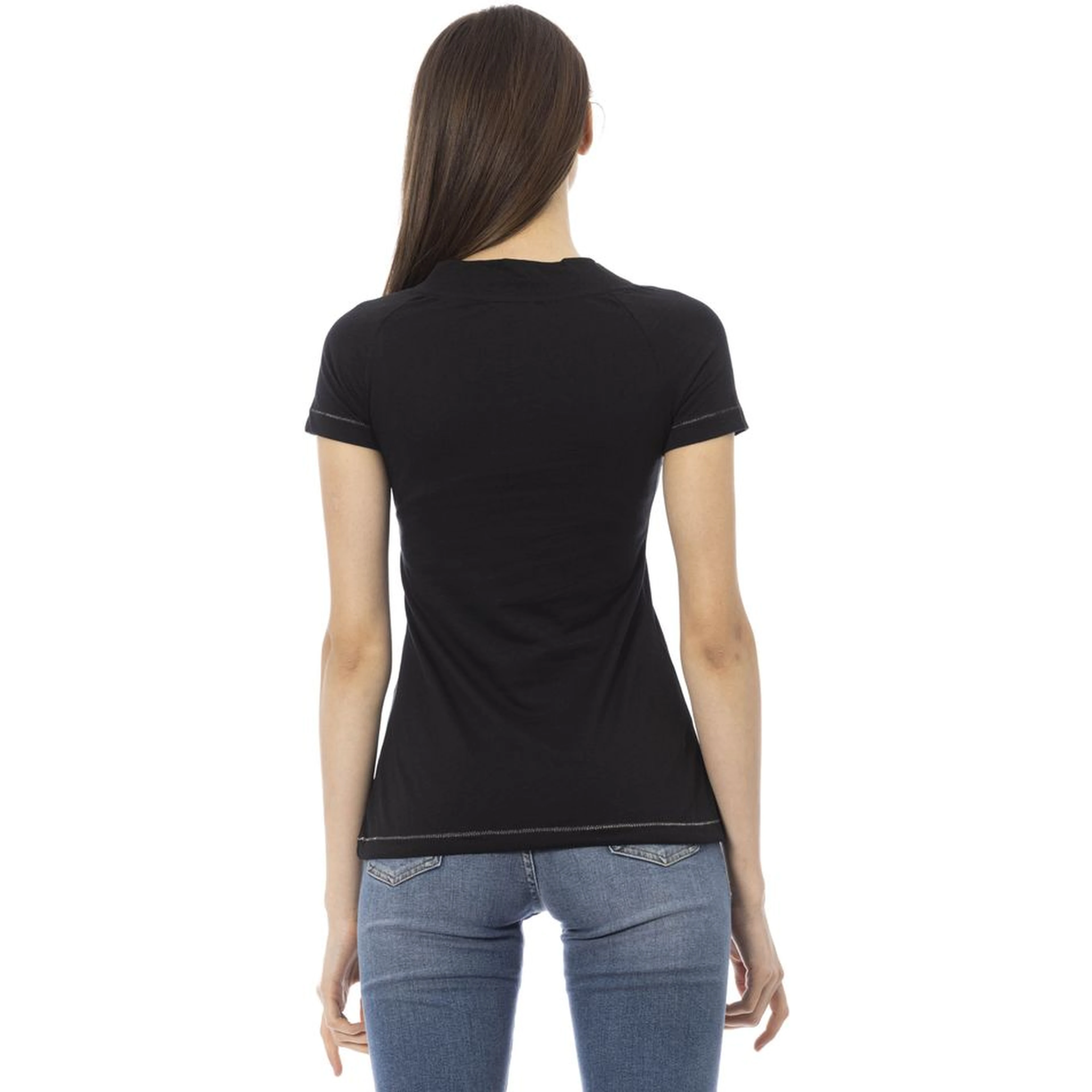 Black Cotton T-Shirt