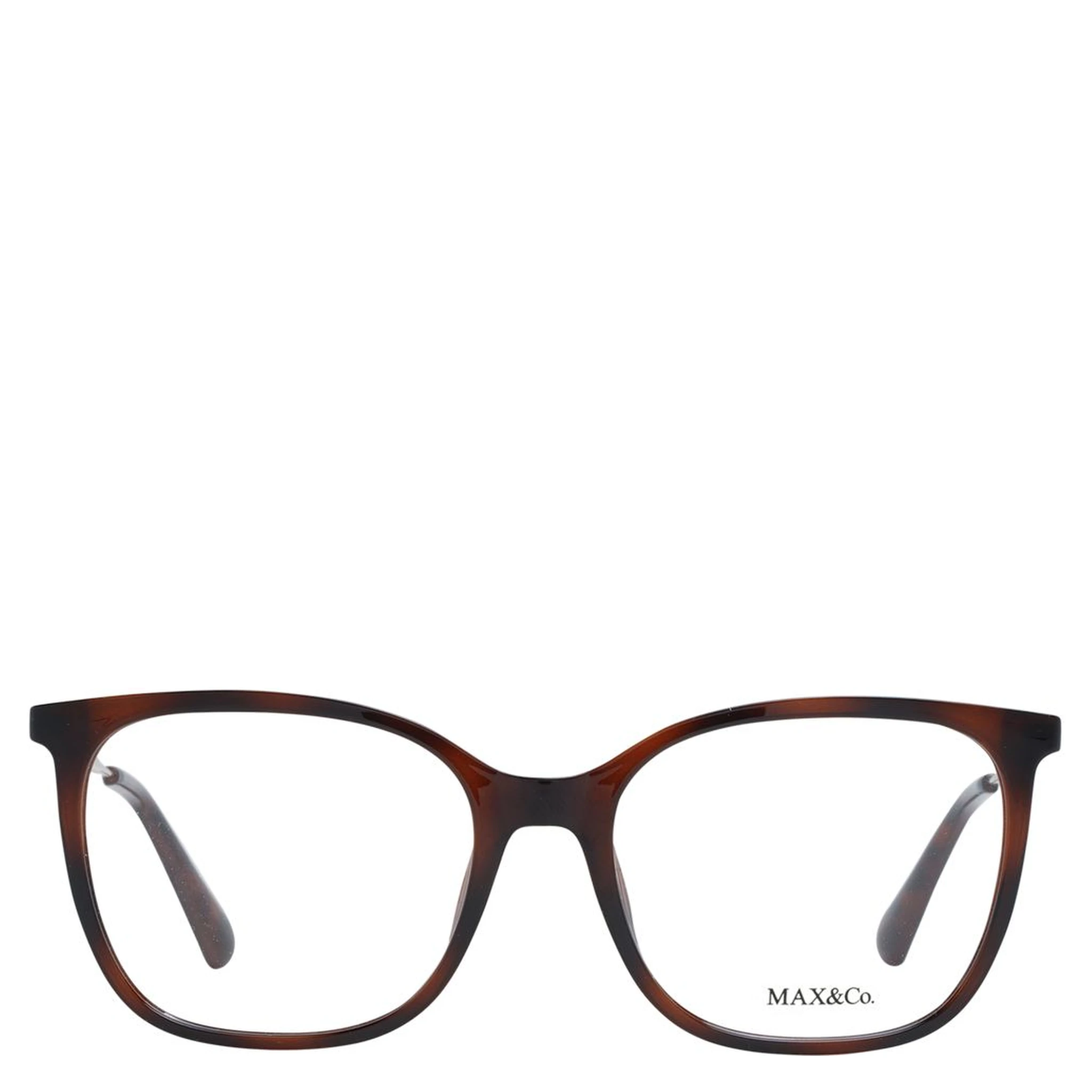 نظارات (إطارات) من المعدن البني والبلاستيك