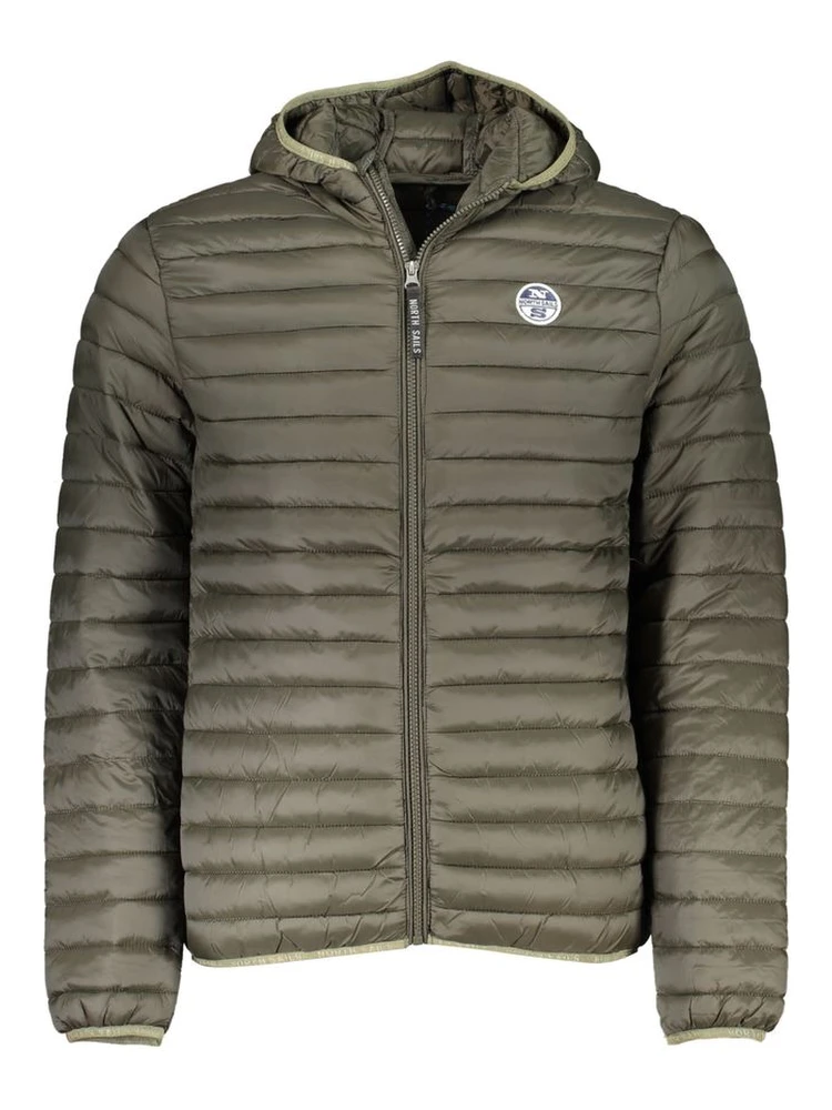 Green Polyamide Jackets & Coat