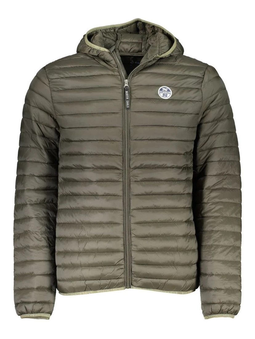 Green Polyamide Jackets & Coat