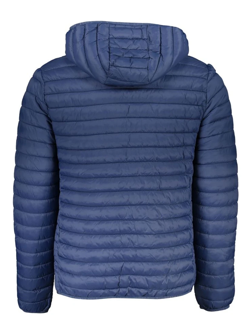 Blue Polyamide Jackets & Coat