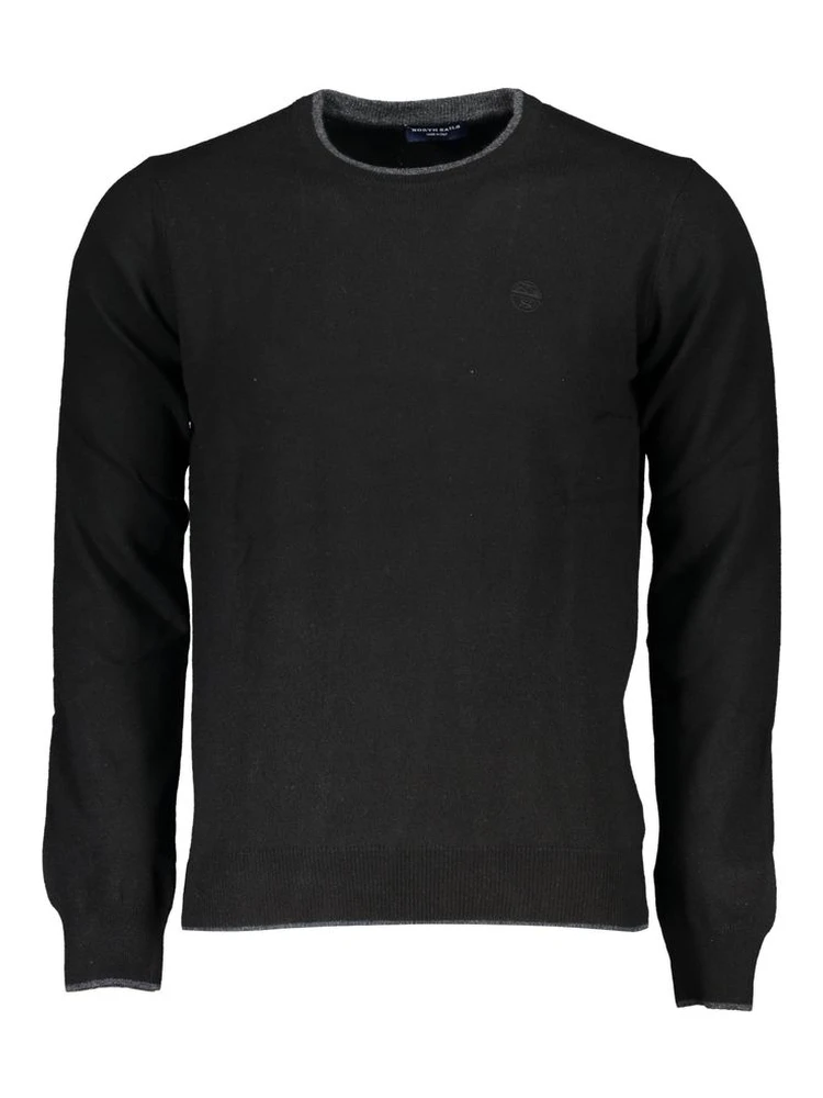 Black Fabric Sweater