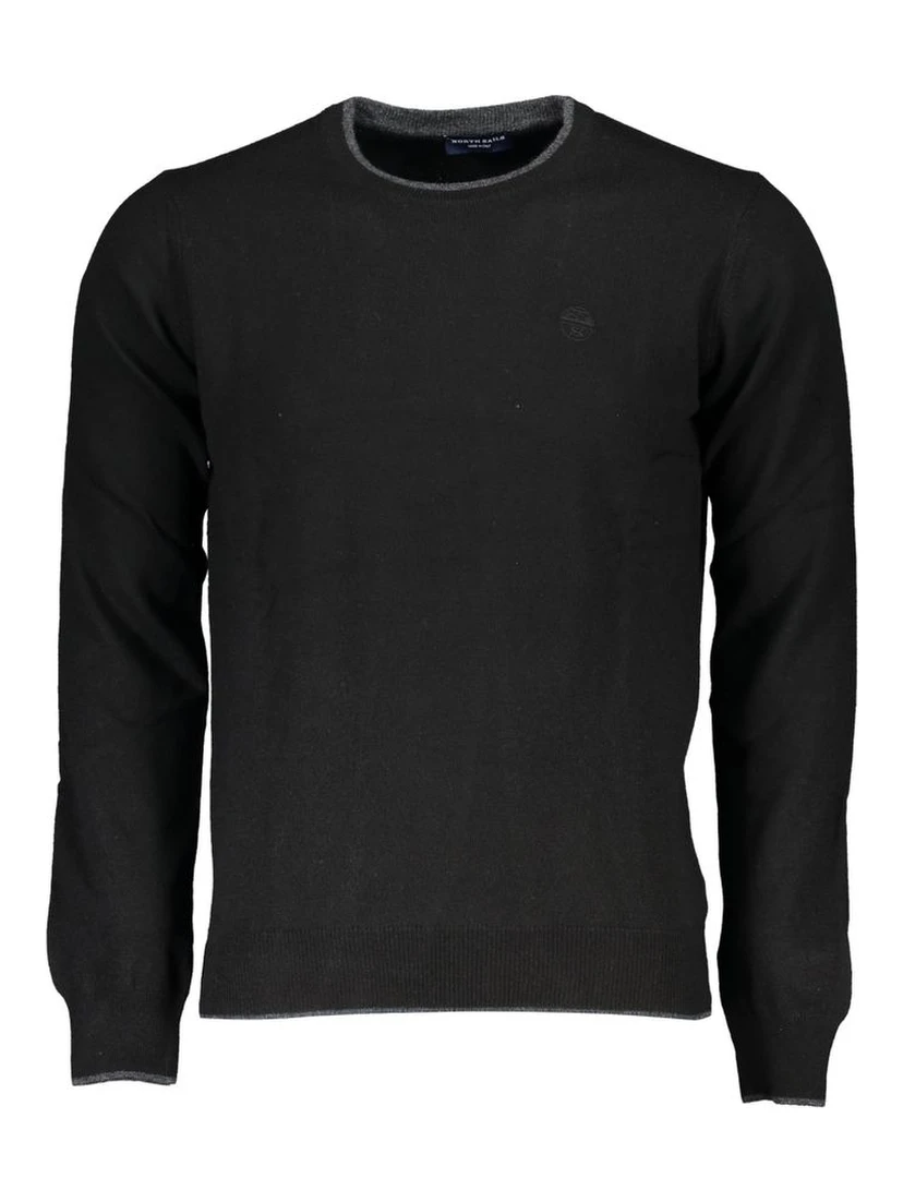 Black Fabric Sweater