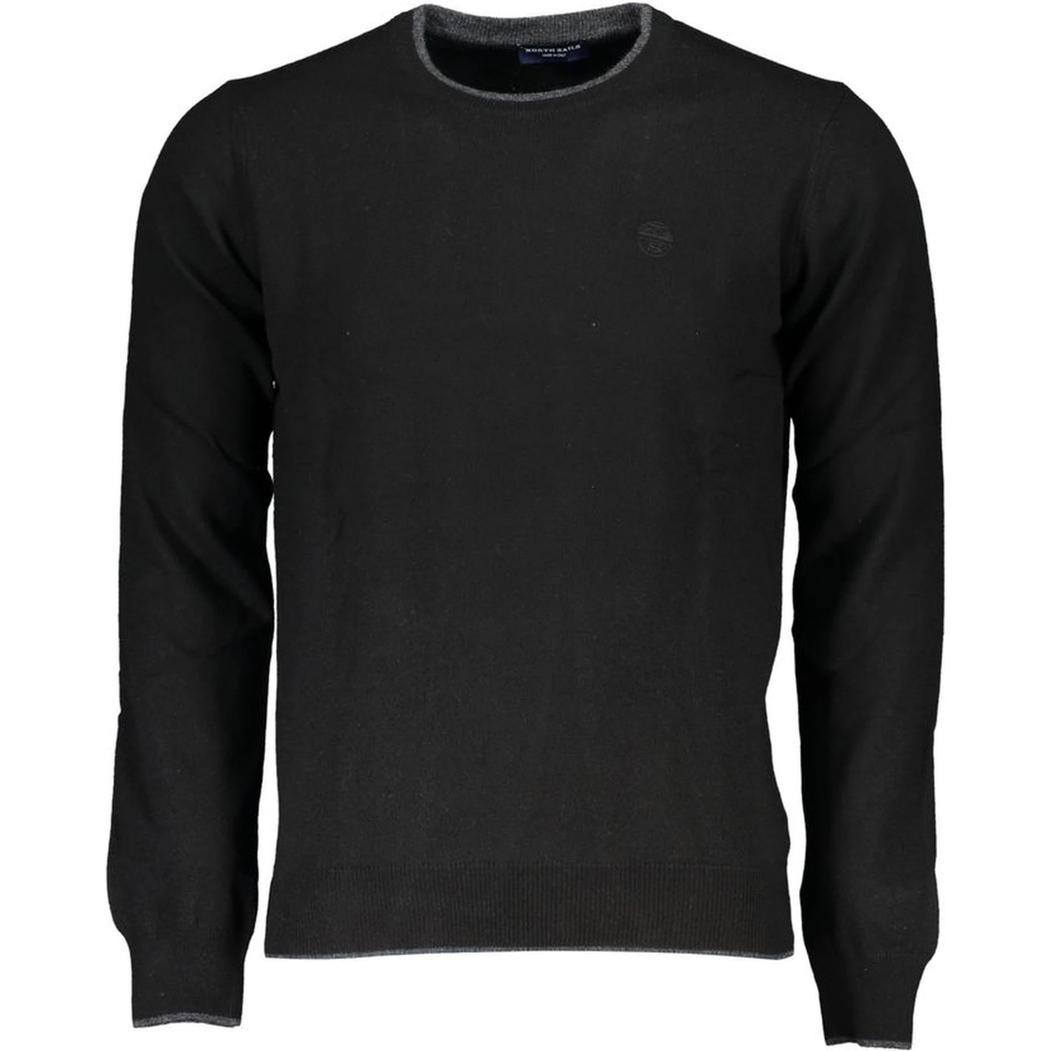 Black Fabric Sweater