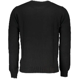 Black Fabric Sweater