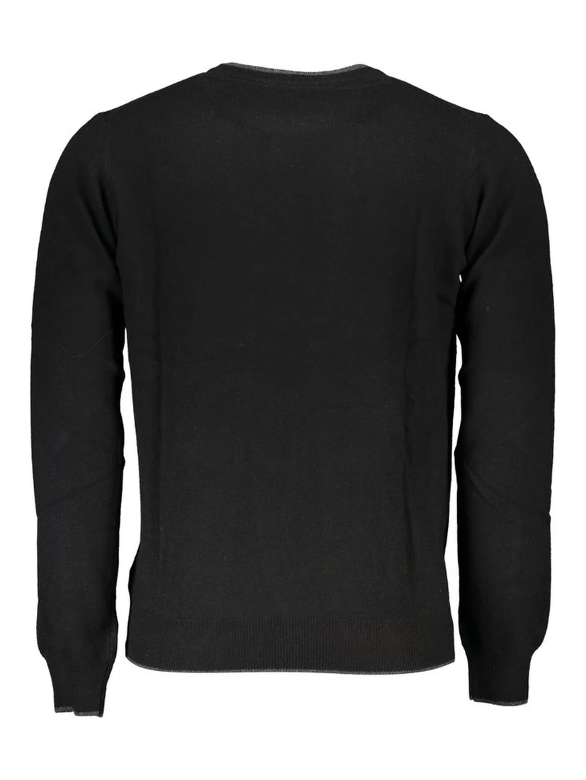 Black Fabric Sweater