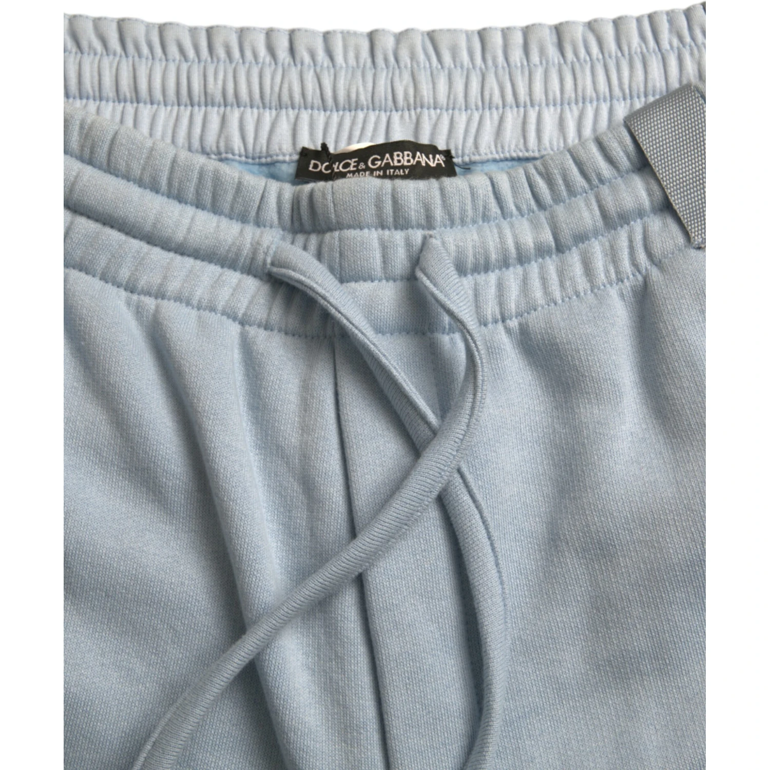 Light Blue Cotton Sweatpants Men Jogger Pants