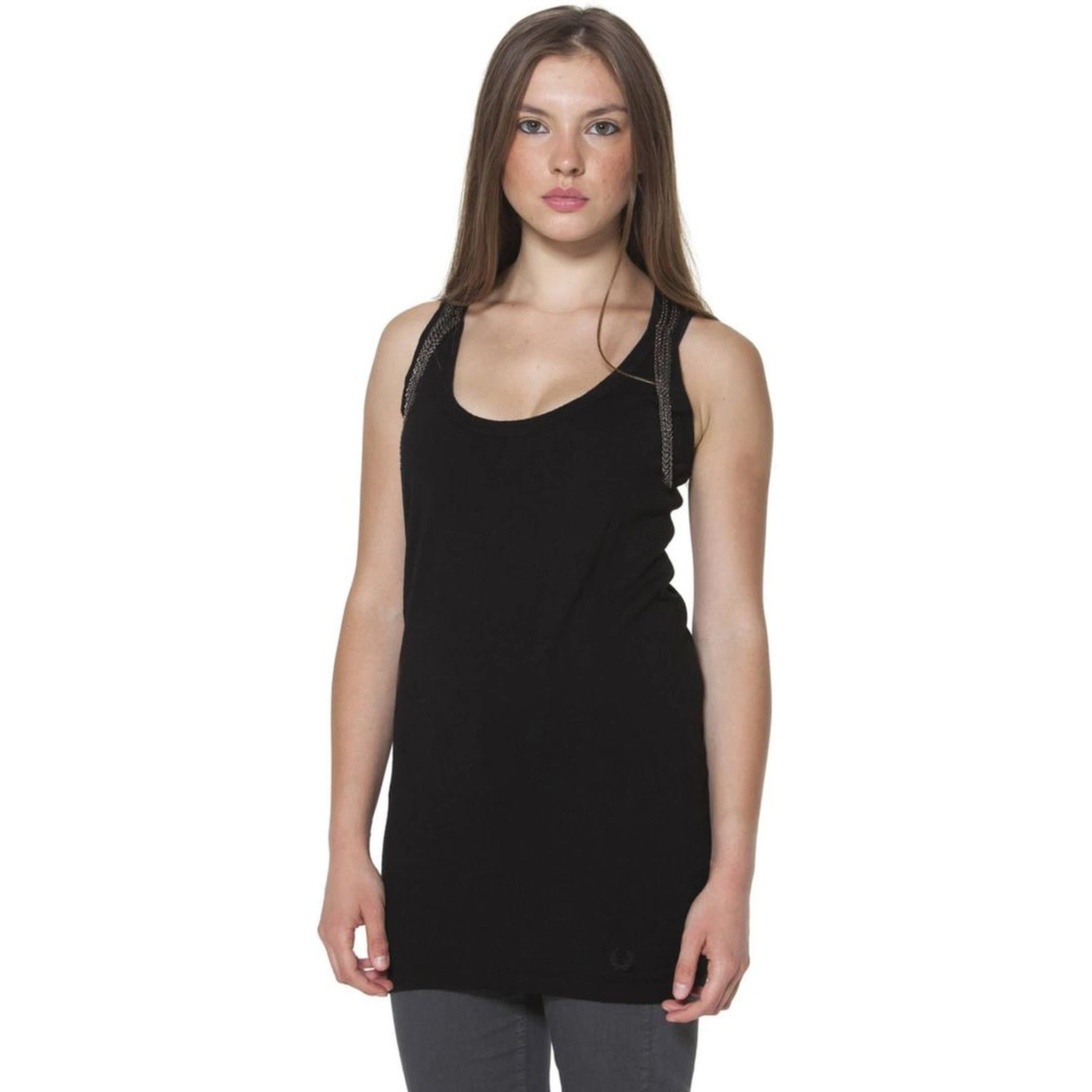 Black Polyester T-Shirt