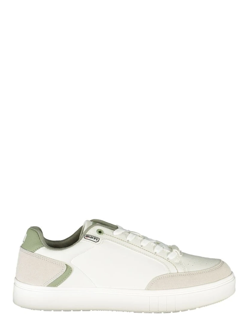 White Polyester Sneaker