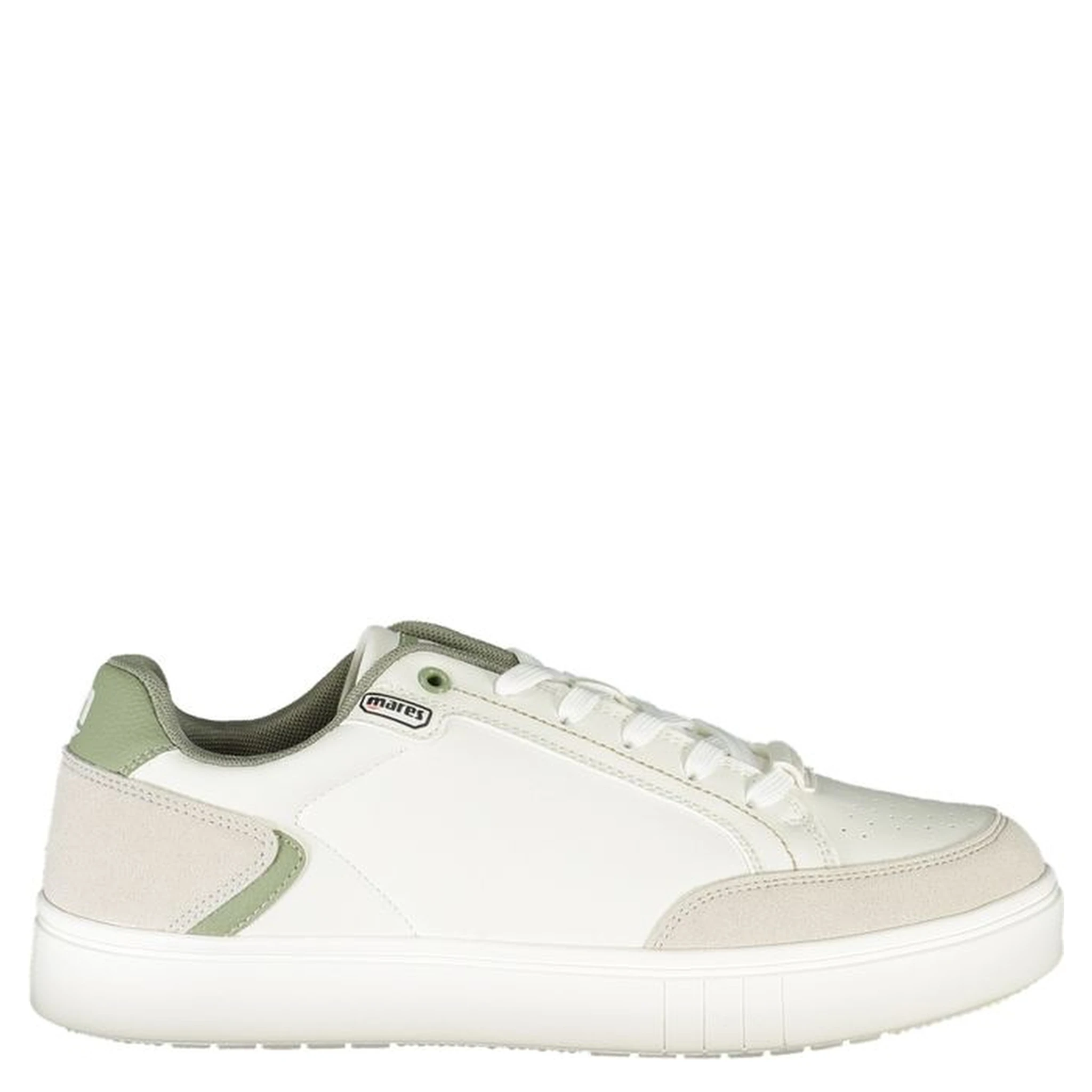 حذاء رياضي أبيض من البوليستر