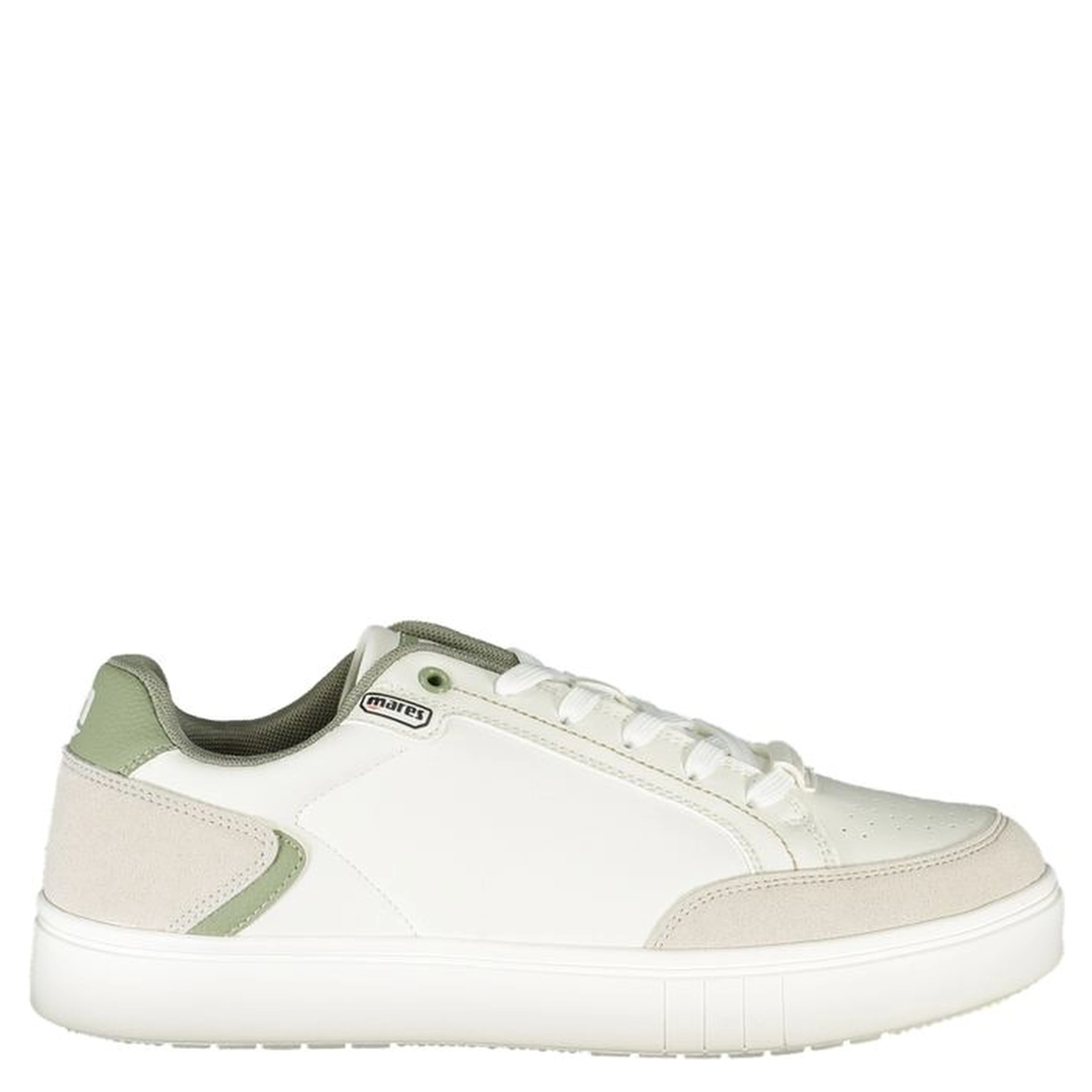 White Polyester Sneaker