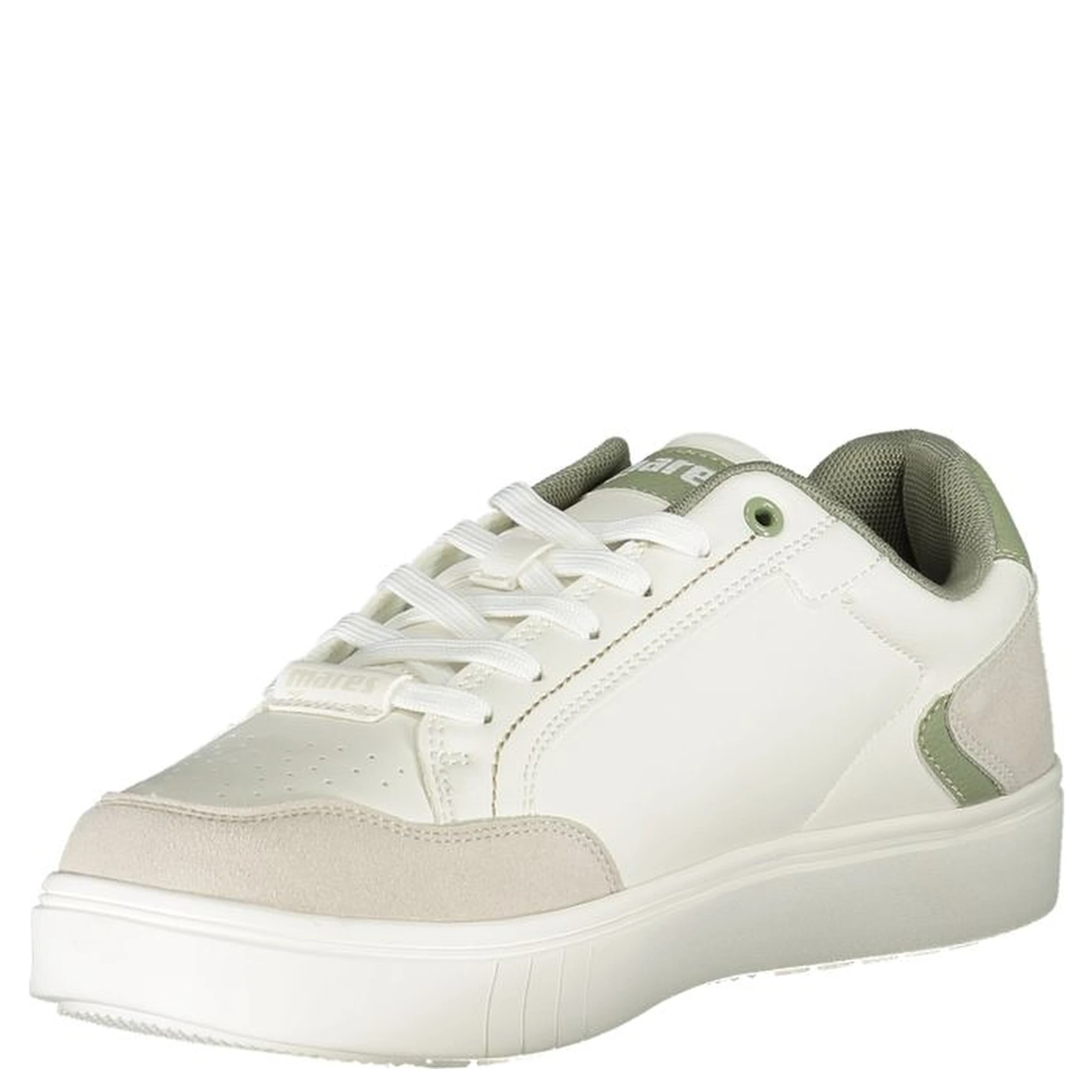 حذاء رياضي أبيض من البوليستر