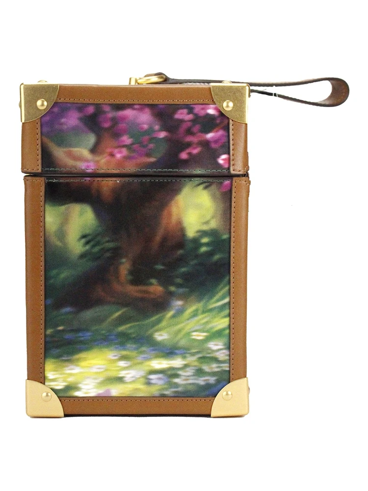 Disney Bambi 3D Trunk Printed PVC Top Handle Clutch Handbag alternative
