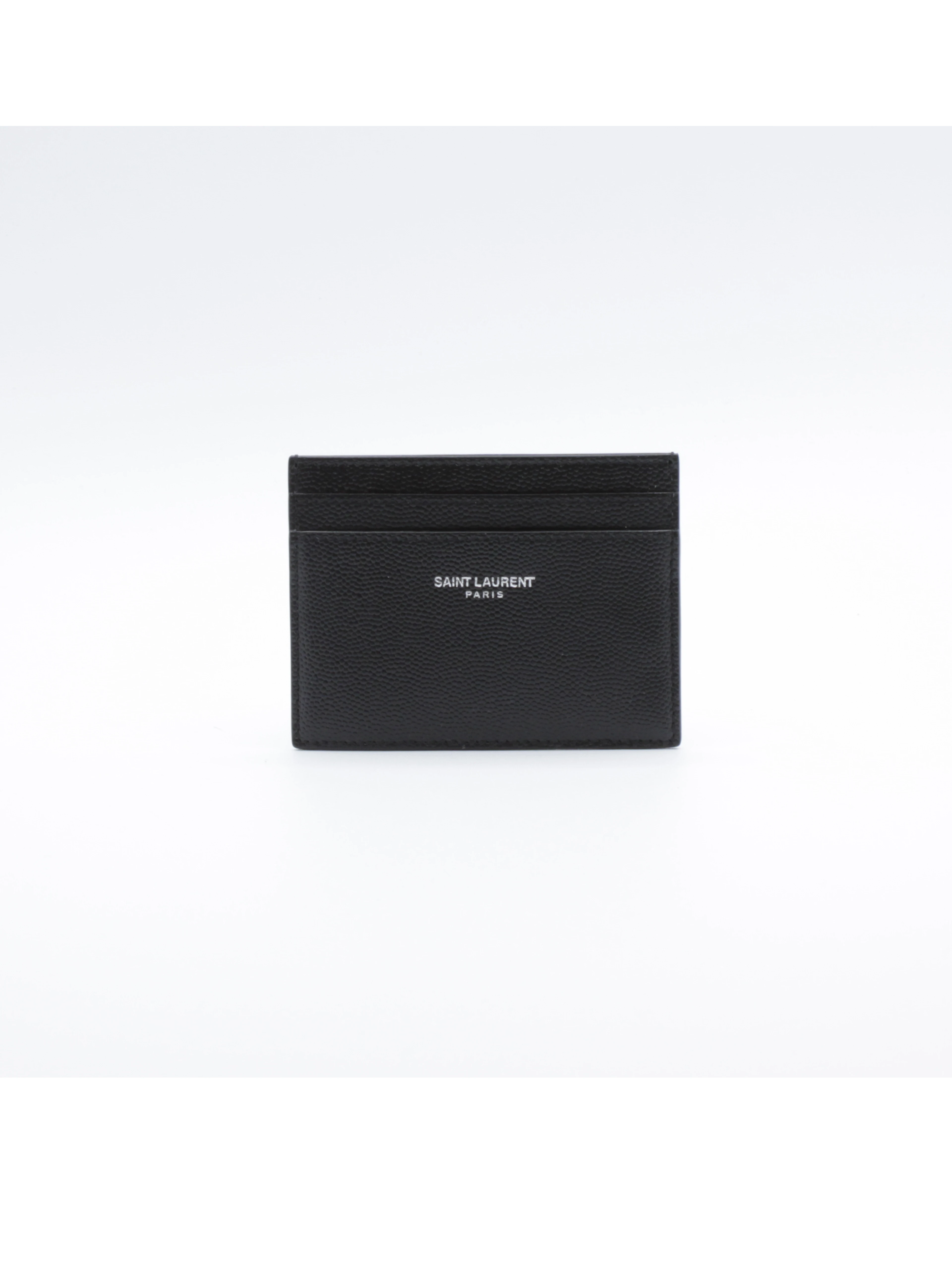 Grained Leather Card Holder