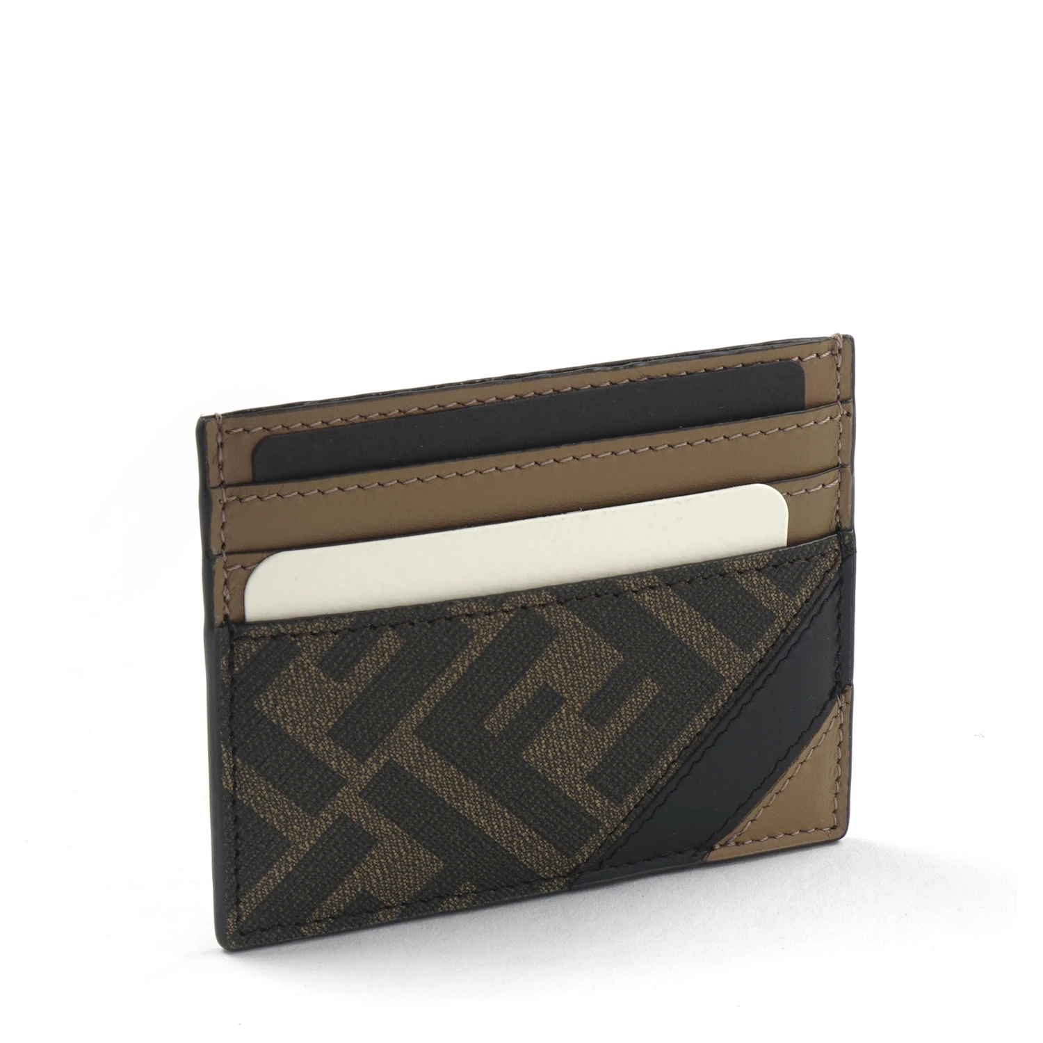 Fendi Diagonal Card Holder
