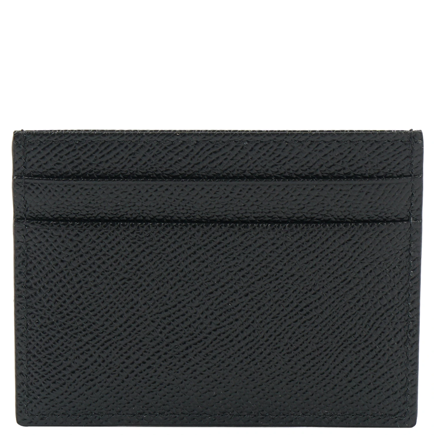 Calfskin Card Holder With Branded Plate
