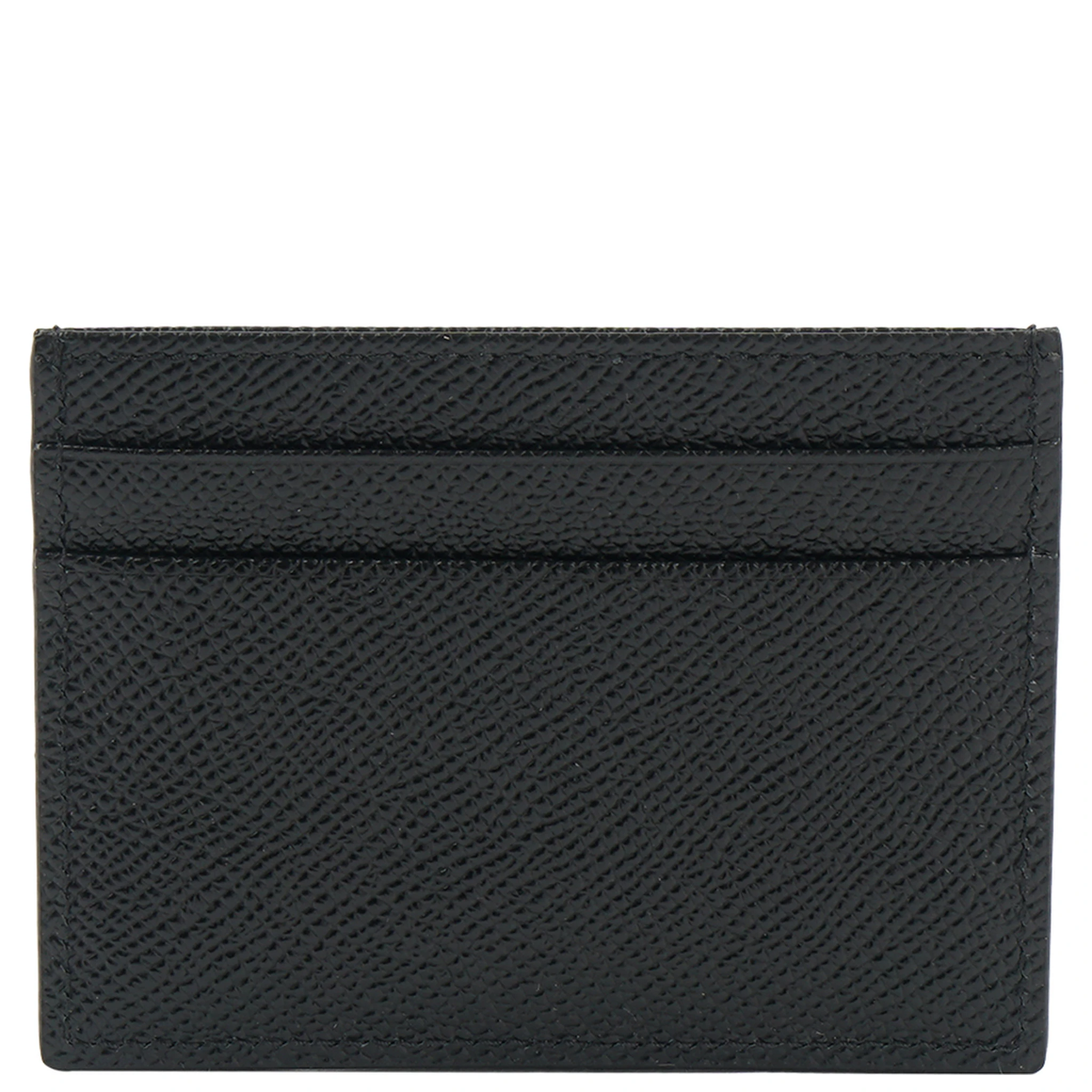 Calfskin Card Holder With Branded Plate