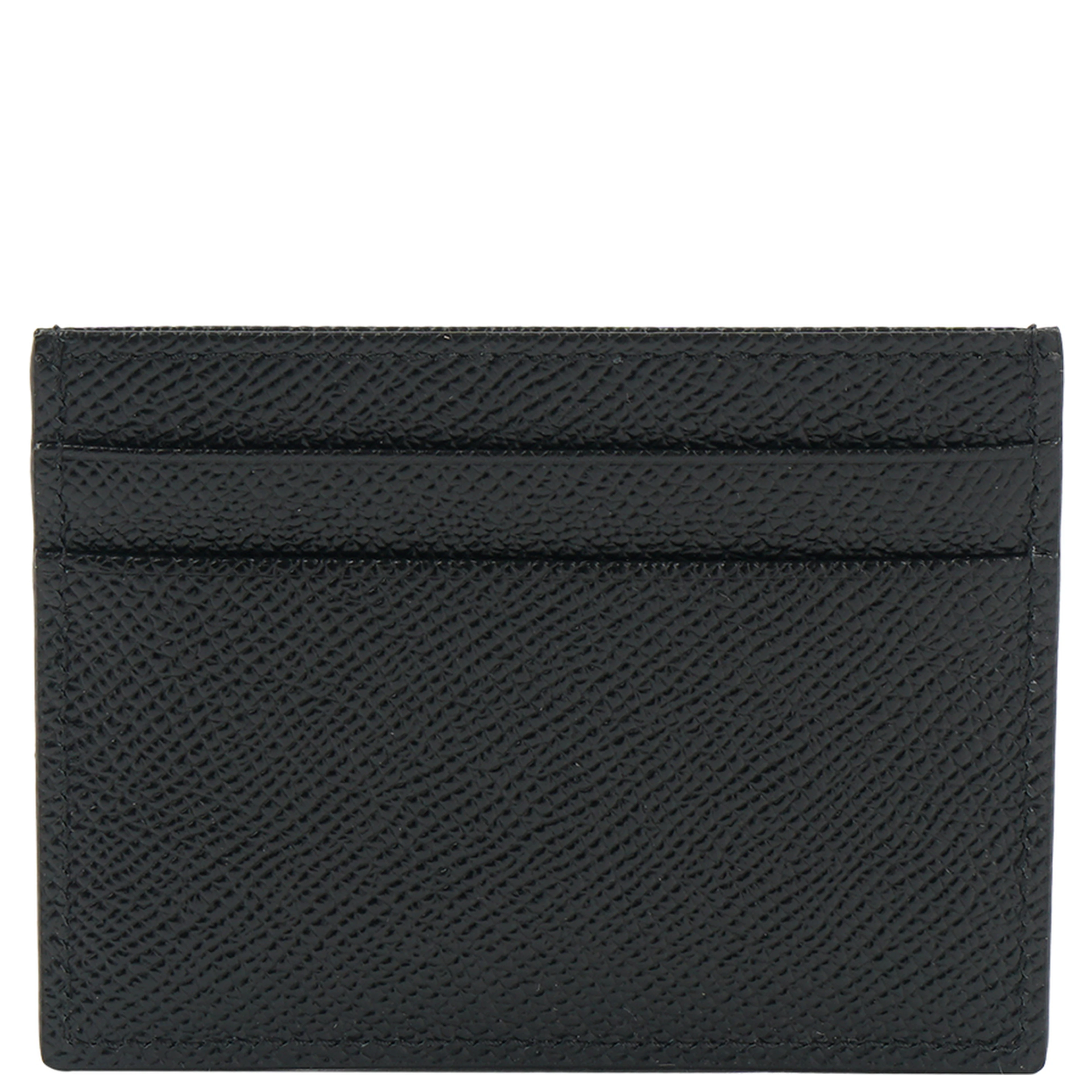 Calfskin Card Holder With Branded Plate
