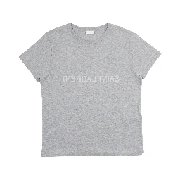 تيشيرت قطني مطبوع عليه شعار معكوس