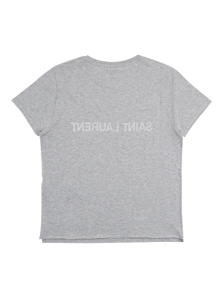 تيشيرت قطني مطبوع عليه شعار معكوس alternative