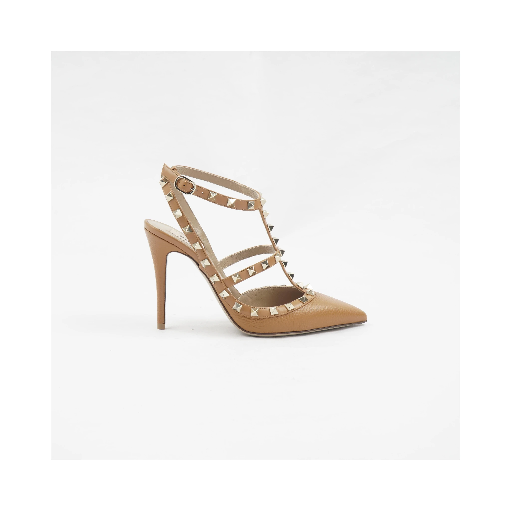 Valentino With Heel Beige