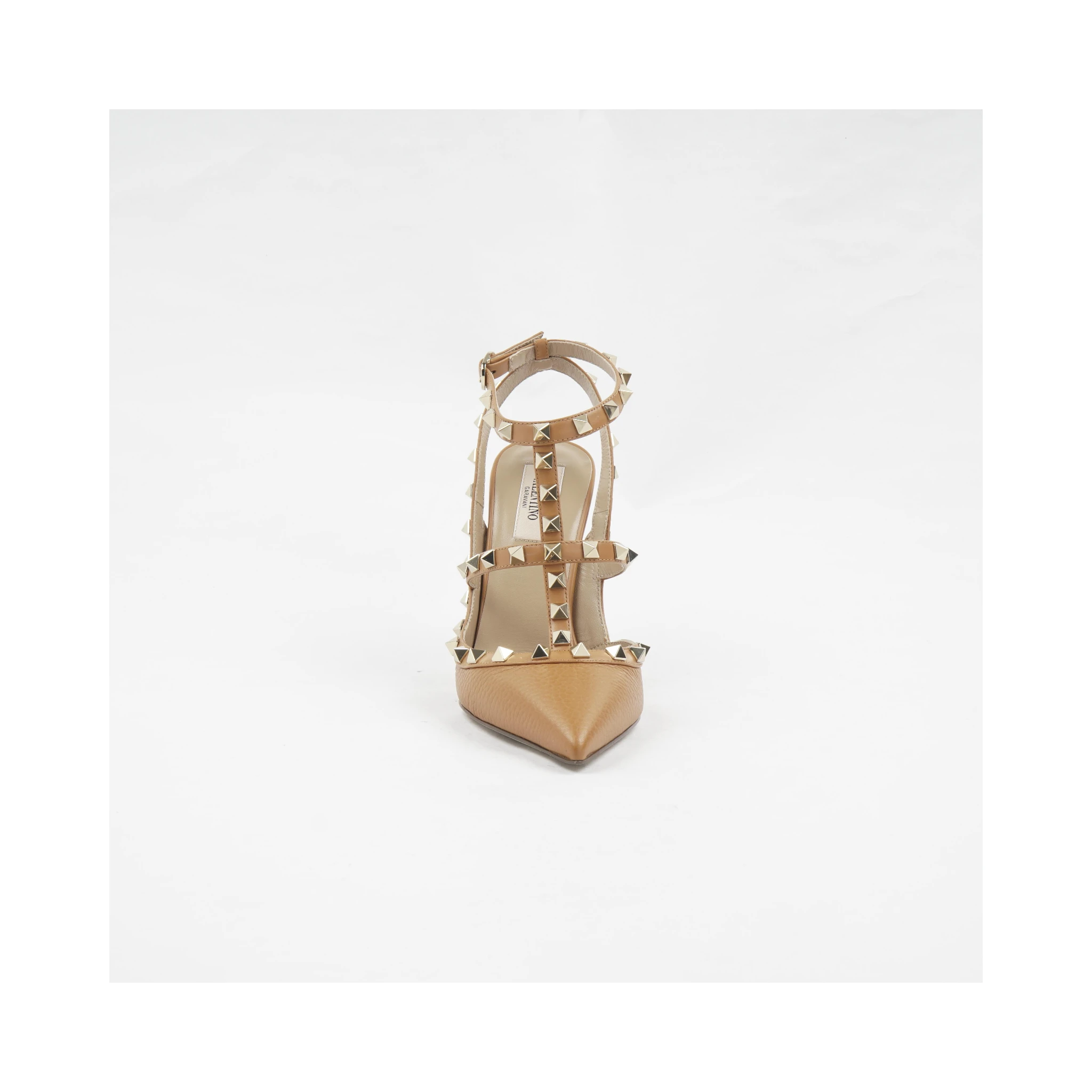 Valentino With Heel Beige