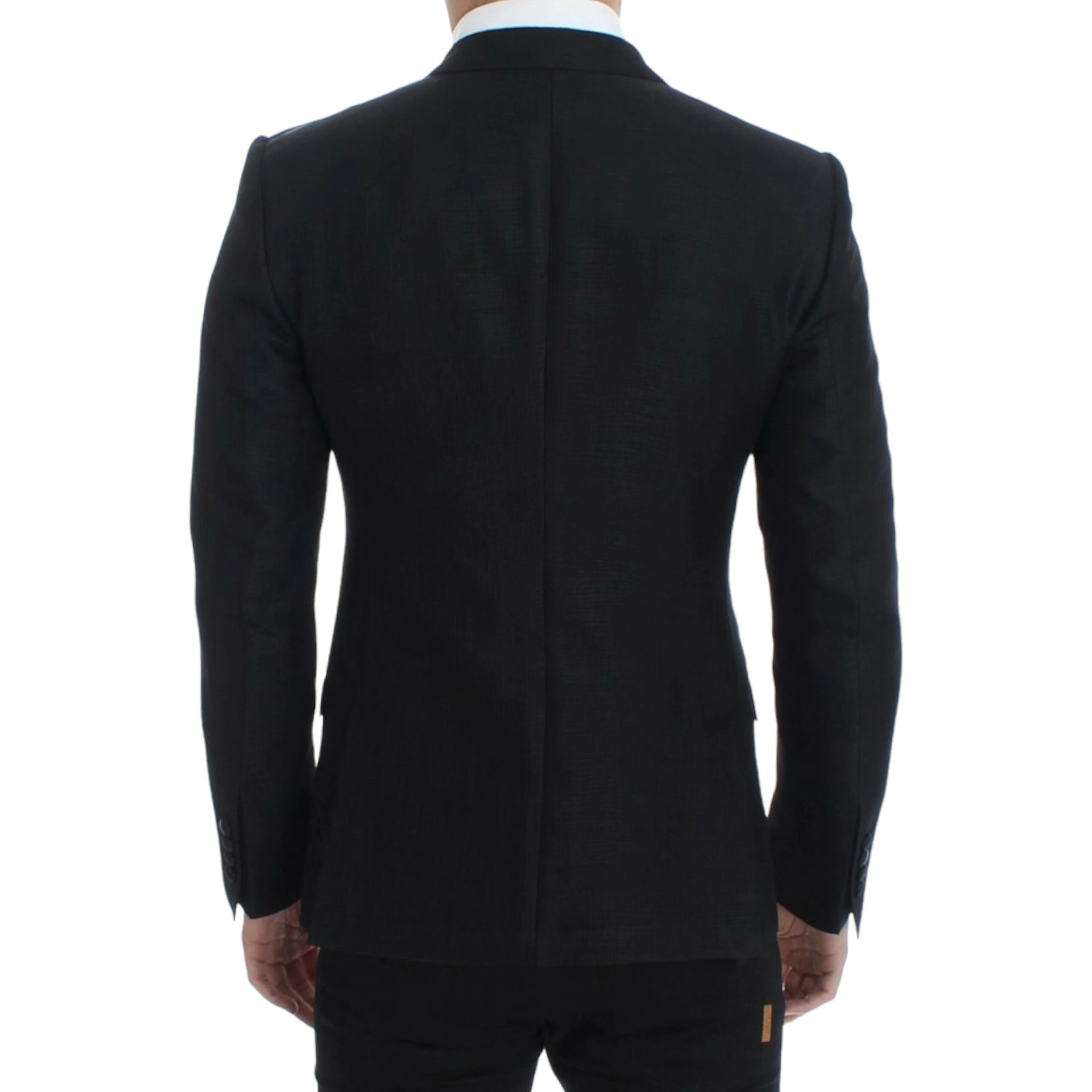 Black wool MARTINI slim blazer